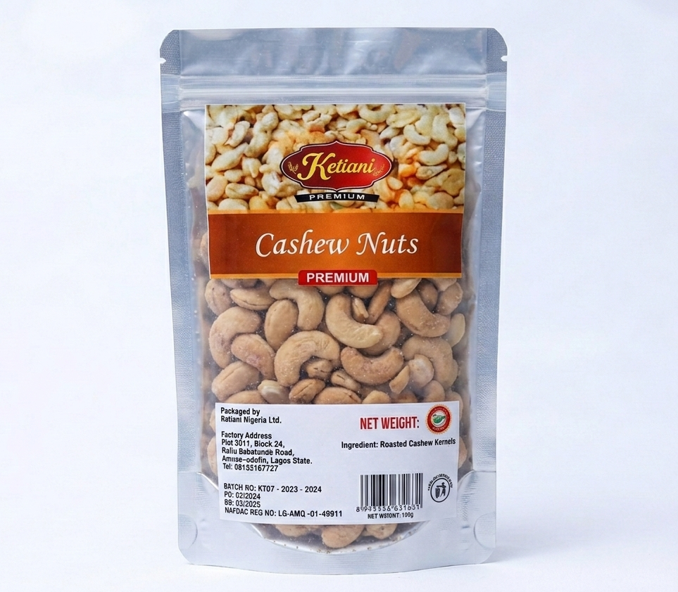 Ketiani Cashew (500g x 12)